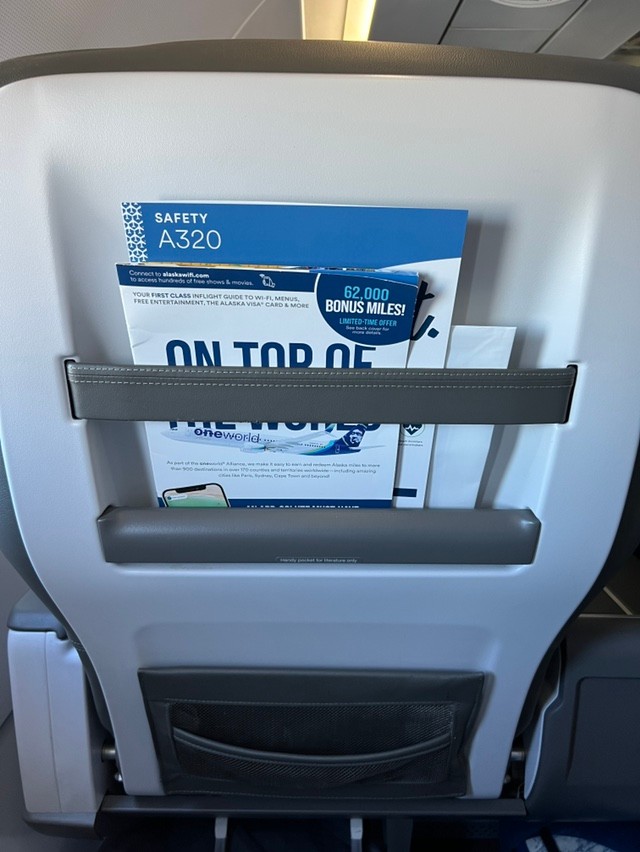 알라스카 국내선 비즈니스클래스 Alaska Airline Local Business Class