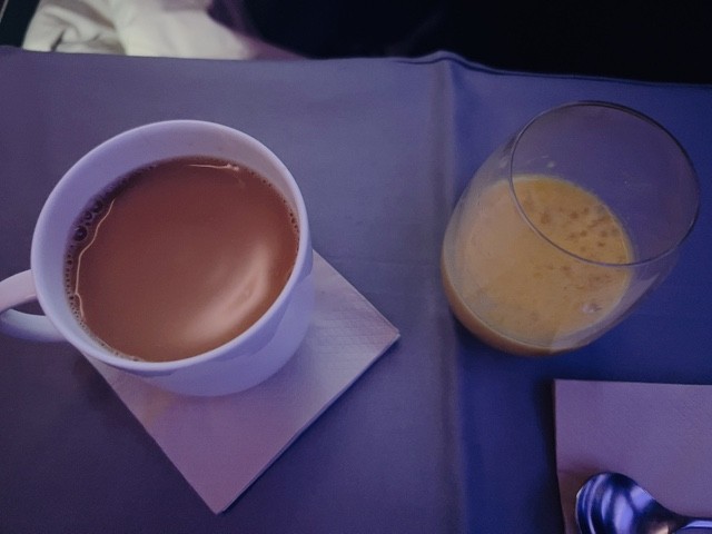 A350-1000 Business Class 비즈니스클래스 밀크티
