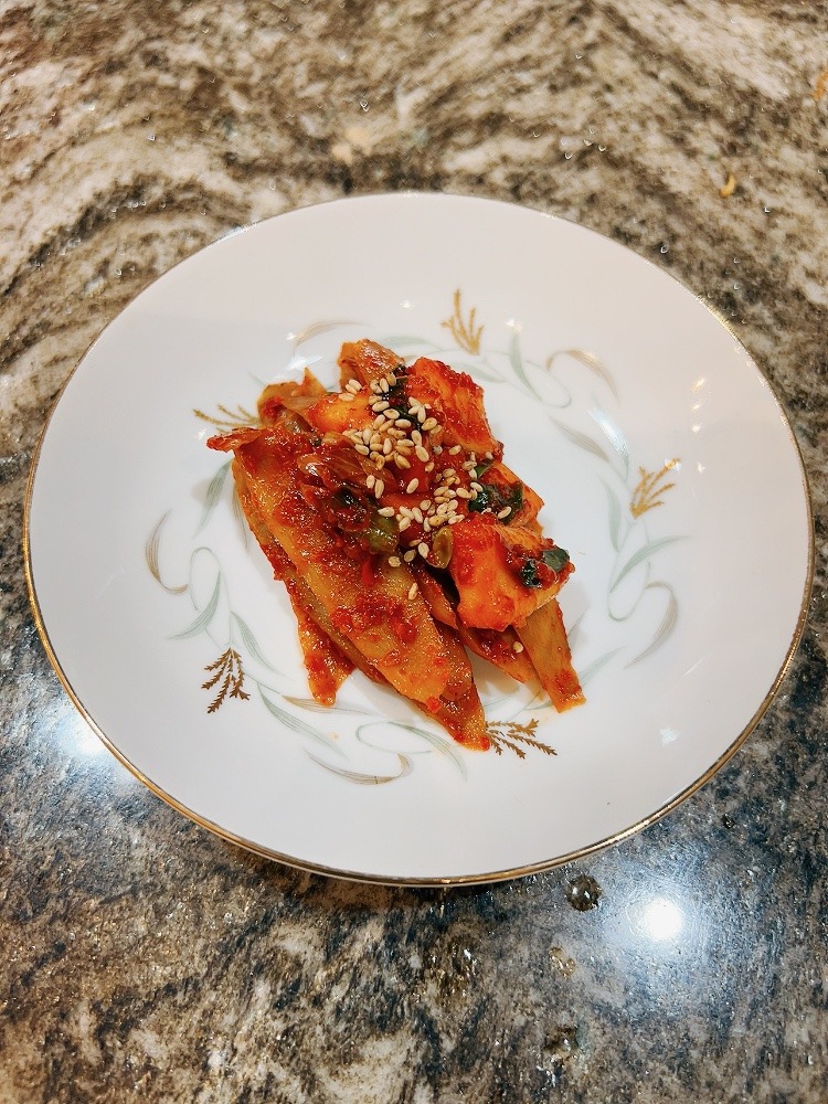 우엉김치 캐나다 캘거리