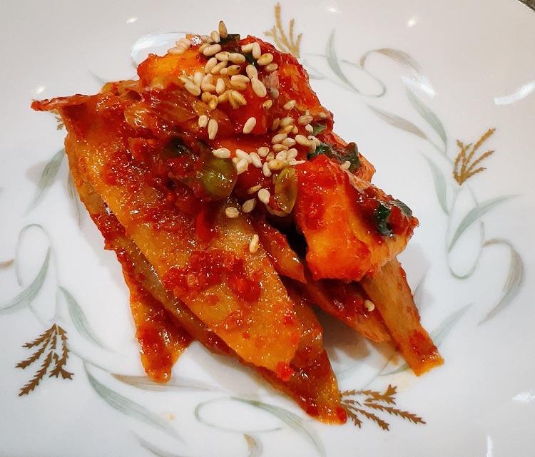 우엉김치 캐나다 캘거리