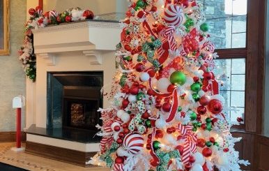 밴프 스프링스 호텔 크리스마스 트리