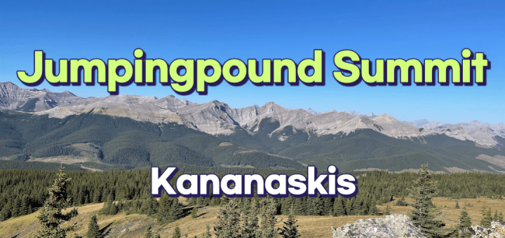 jumpingpound summit, kananaskis